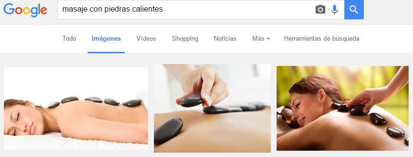 Captura de pantalla de Google Imágenes