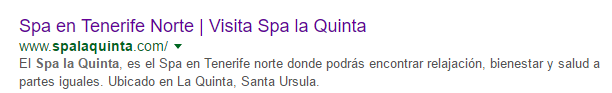Metadescripción en Google