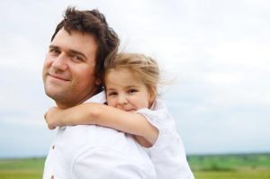 Padre con su hija